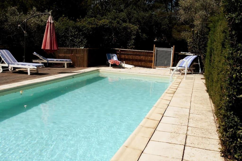 Les Calades - Piscine, Parc, Parking Villa Arles Exteriör bild