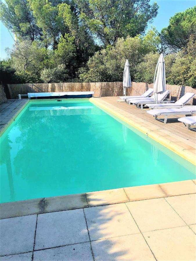 Les Calades - Piscine, Parc, Parking Villa Arles Exteriör bild