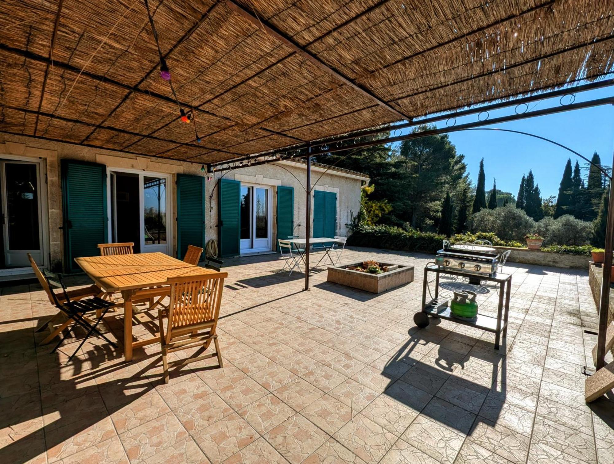 Les Calades - Piscine, Parc, Parking Villa Arles Exteriör bild